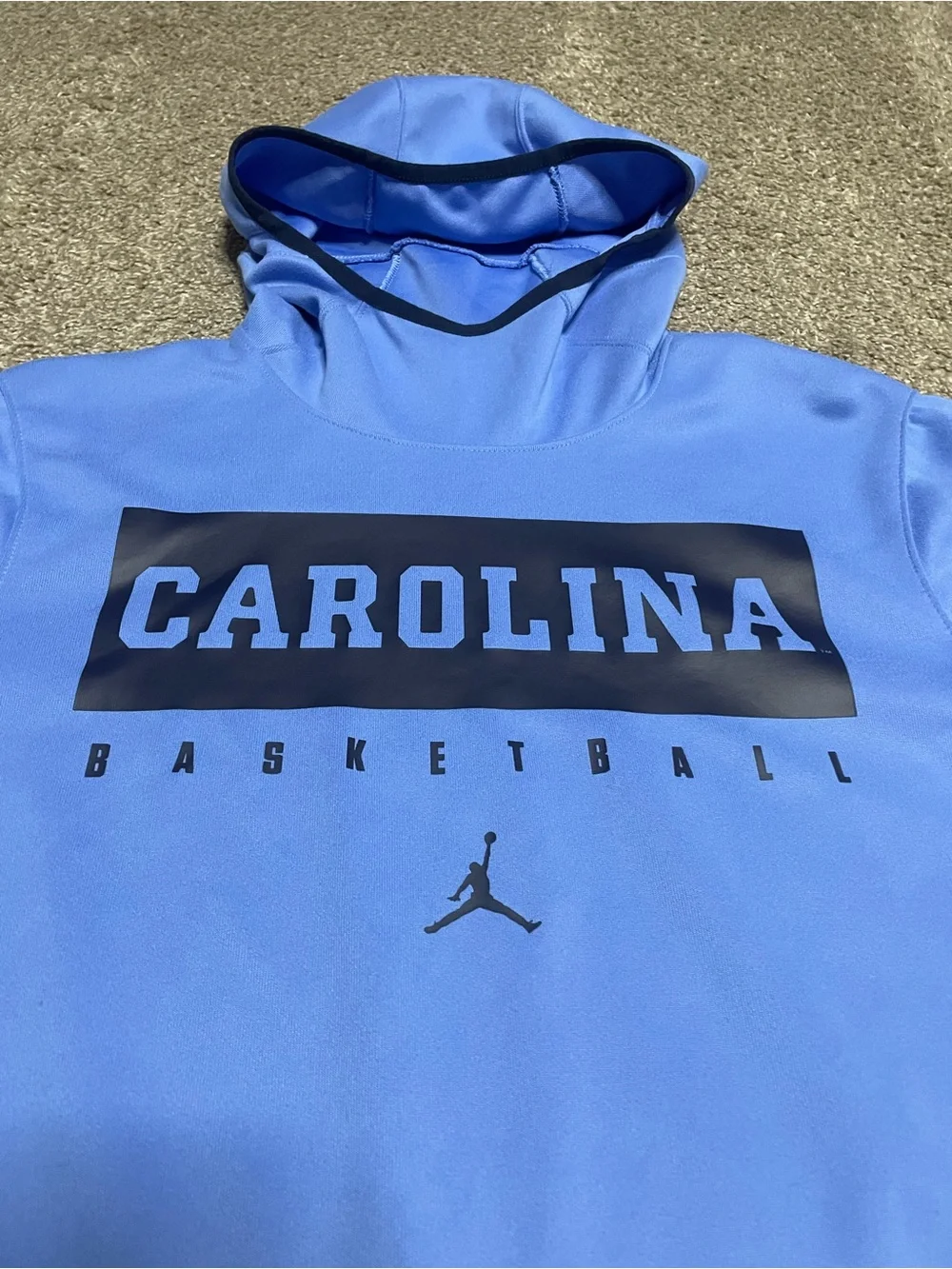 Air Jordan UNC Basketball Chapel Hill Hoodie Men’s Medium